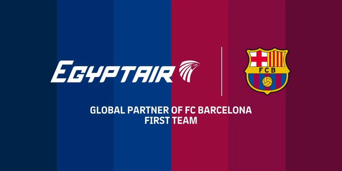 Barcelona anuncia Egyptair como companhia aérea oficial até temporada 2028/2029