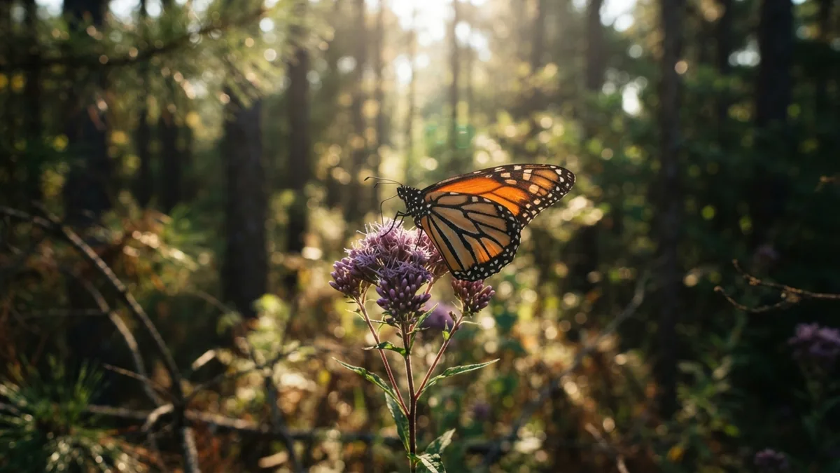 Borboleta-monarca pode viajar quase 5 mil quilômetros até o México mesmo sem nunca ter feito o caminho antes, porque a geração que migra nasceu meses depois da viagem anterior