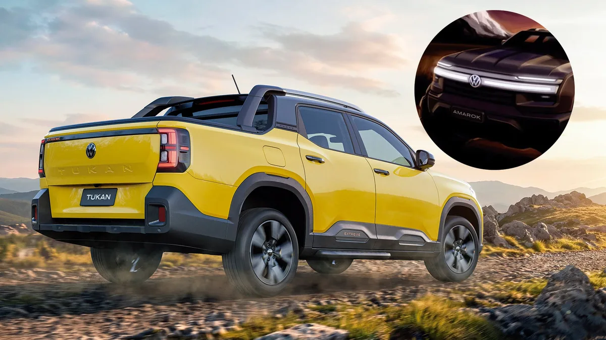 En qué se diferenciarán la Volkswagen Amarok y la Volkswagen Tukan 2027