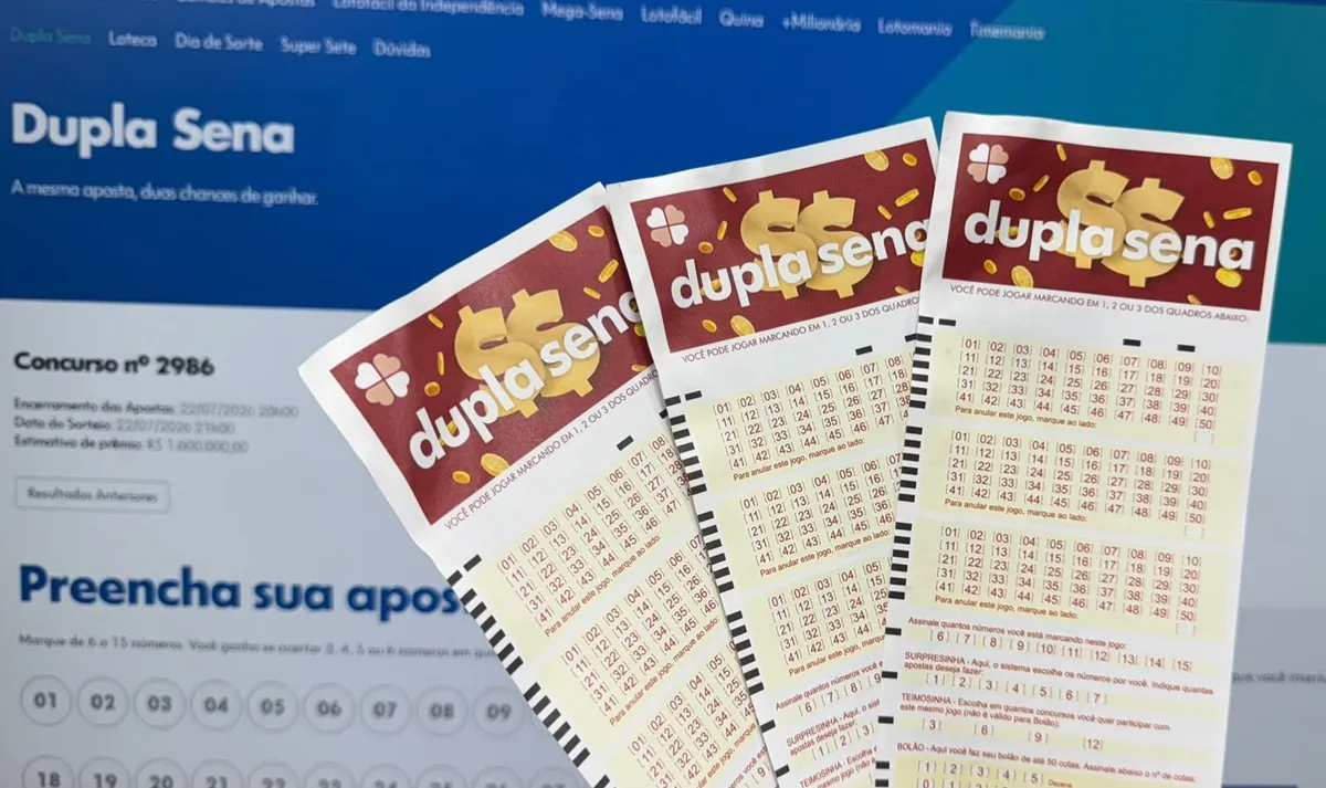 Resultado da Dupla Sena 2999 hoje, 21/08: veja os números sorteados