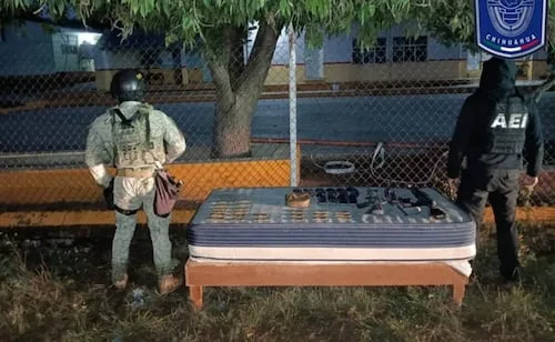 Ejército abate a dos civiles armados tras enfrentamiento en Balleza, Chihuahua; autoridades aseguran armas y vehículos