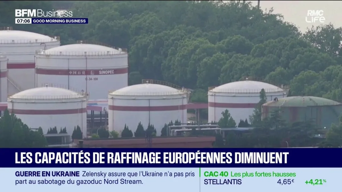 Le raffinage européen en déclin