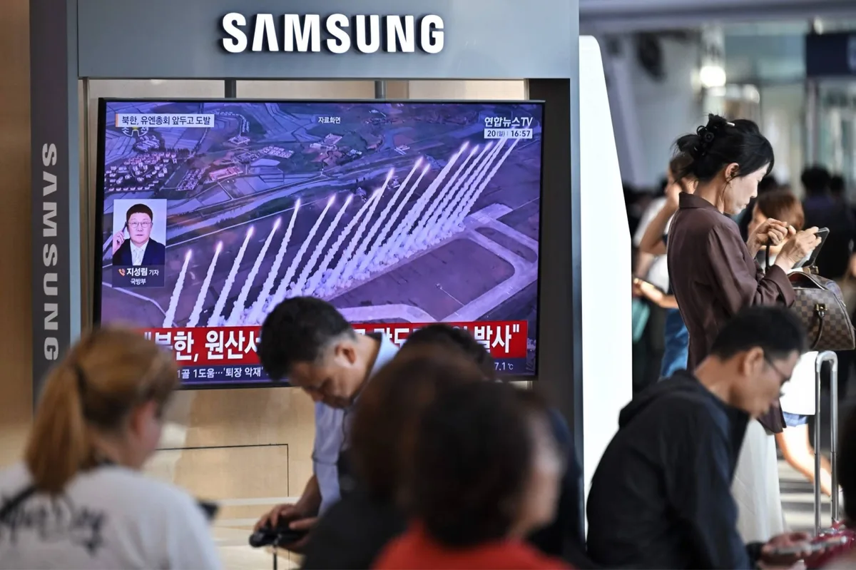 North Korea fires multiple ballistic missiles into Sea of Japan
