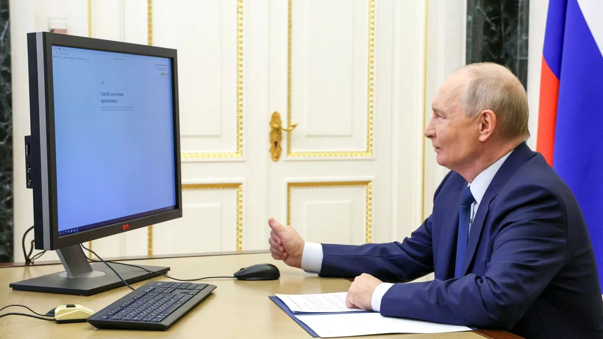 Putin abre la primera jornada de las elecciones legislativas, marcadas por una alta participación