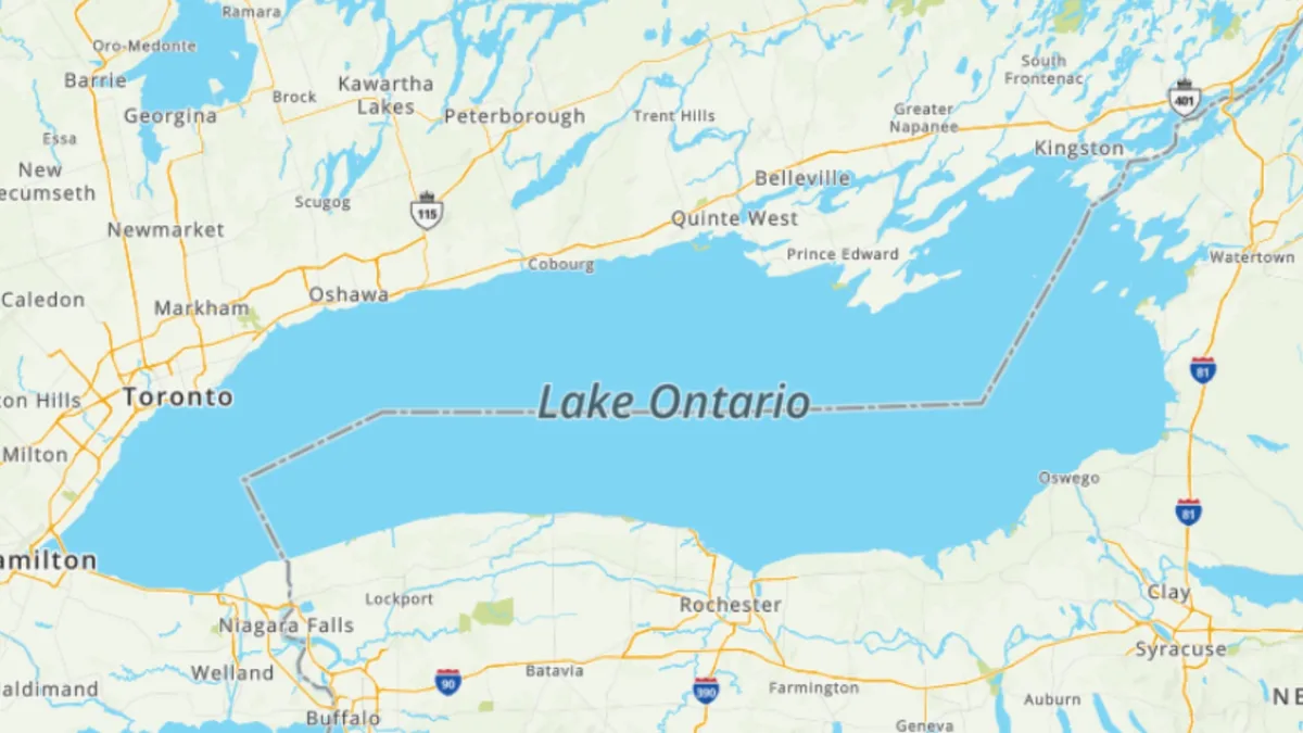 MapQuest se niega a cambiar el nombre del lago Ontario y llega al primer lugar en App Store
