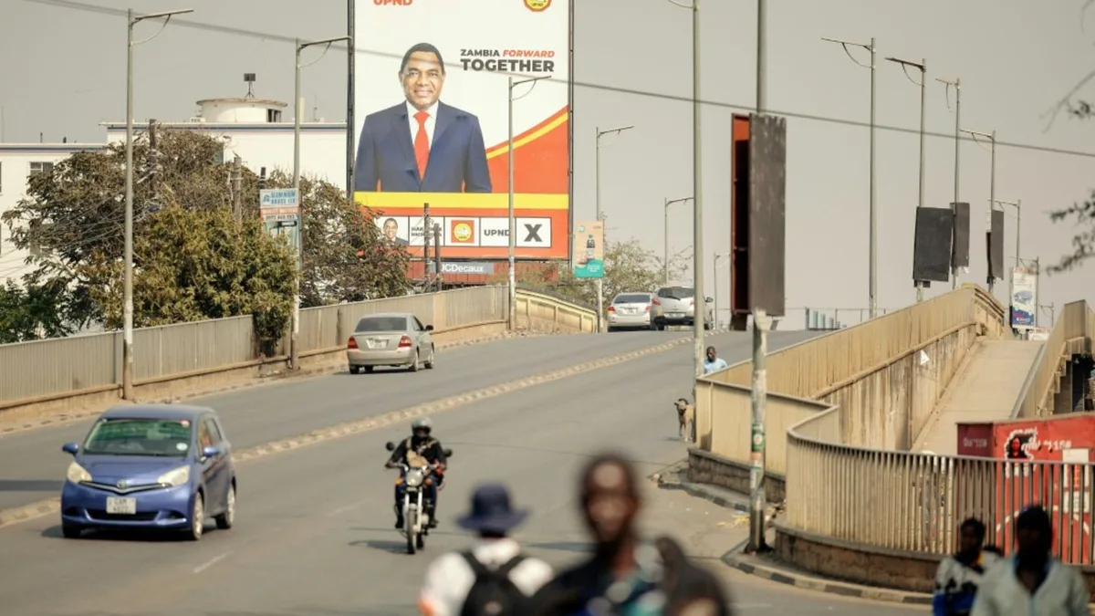 Wahlkommission in Sambia: Präsident Hichilema für zweite Amtszeit wiedergewählt