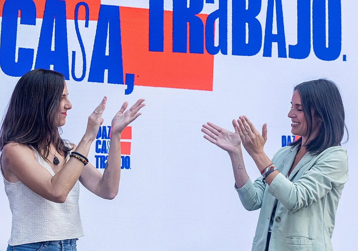Irene Montero lanza su carrera a 2027 prometiendo un salario de 1.800 euros y la jornada semanal de 30 horas