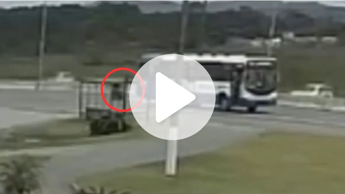 Vídeo impressionante mostra acidente que matou motociclista de 42 anos em rodovia de Florianópolis