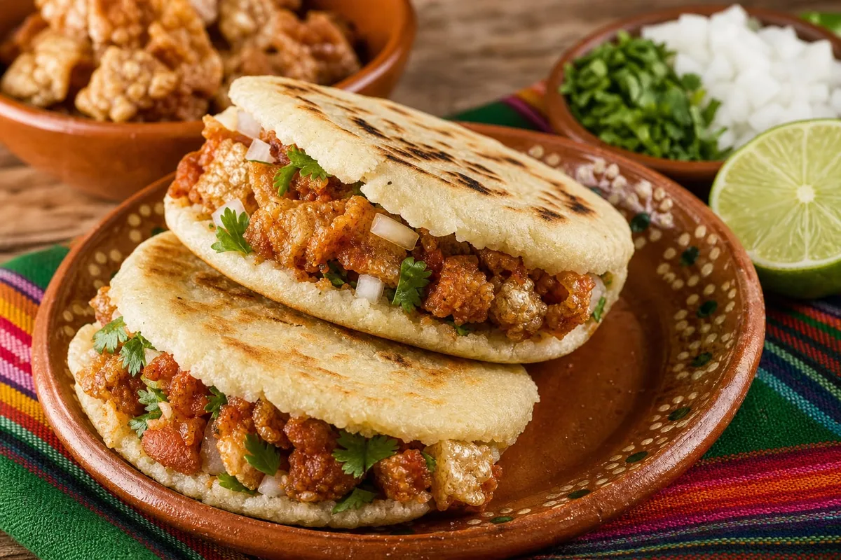 Gorditas de chicharrón: receta mexicana fácil para preparar en casa