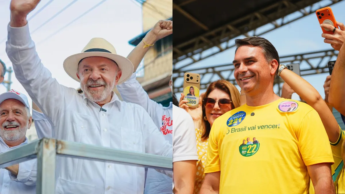 Veja os números da disputa entre Lula e Flávio Bolsonaro nos estados