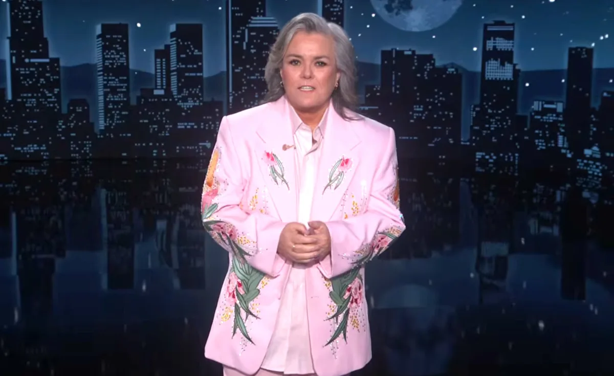 Rosie Sends Special Message to Trump in Fiery Kimmel Debut