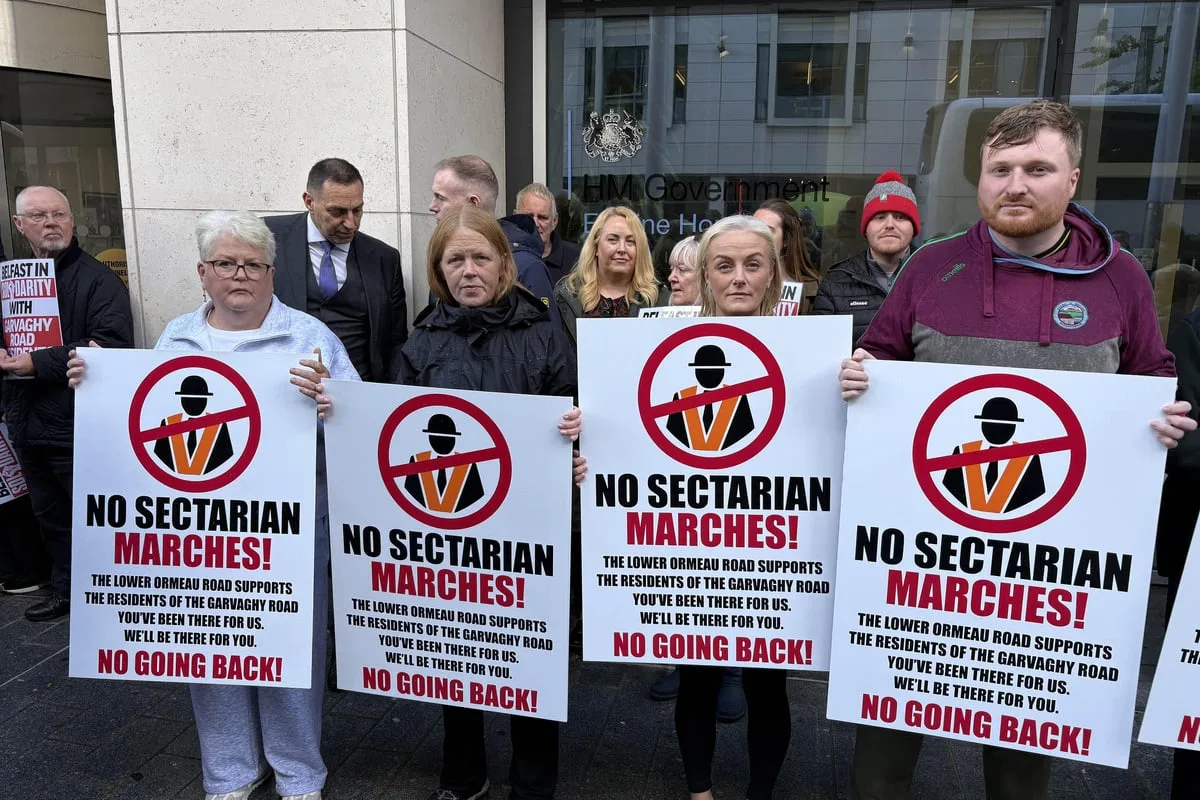 Michelle O’Neill says she has not received police letter over Drumcree protest