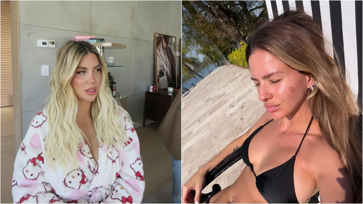 La indirecta de Wanda Nara a la China Suárez tras la polémica por las fotos en bikini en la casa de los sueños