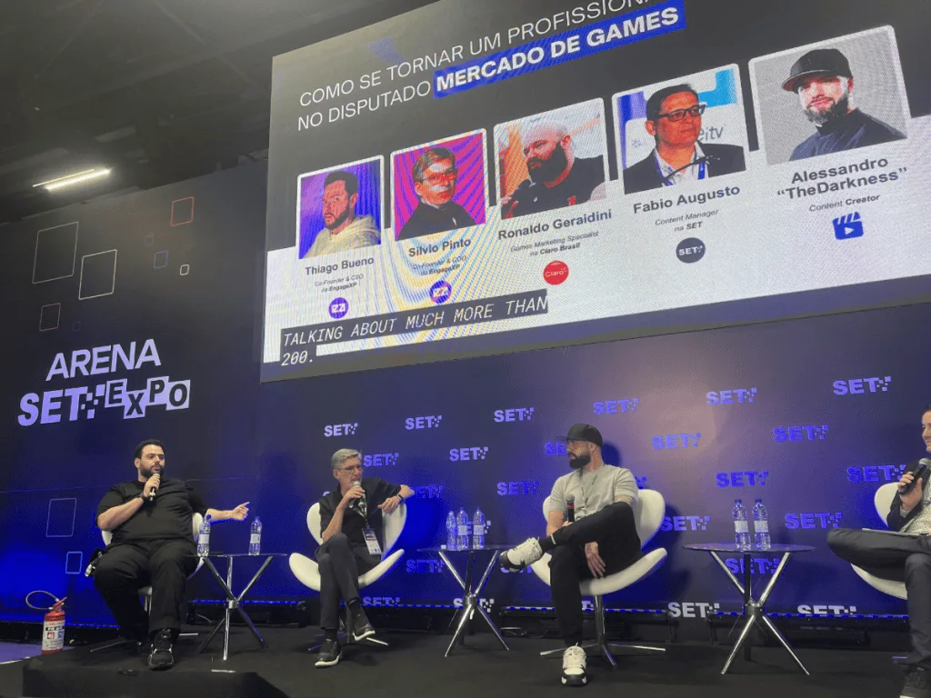 Mercado de games exige profissionais multidisciplinares e adaptação constante, dizem especialistas na SET Expo