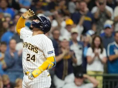 Jackson Chourio and William Contreras homer early in Brewers' 5-3 victory over Rangers