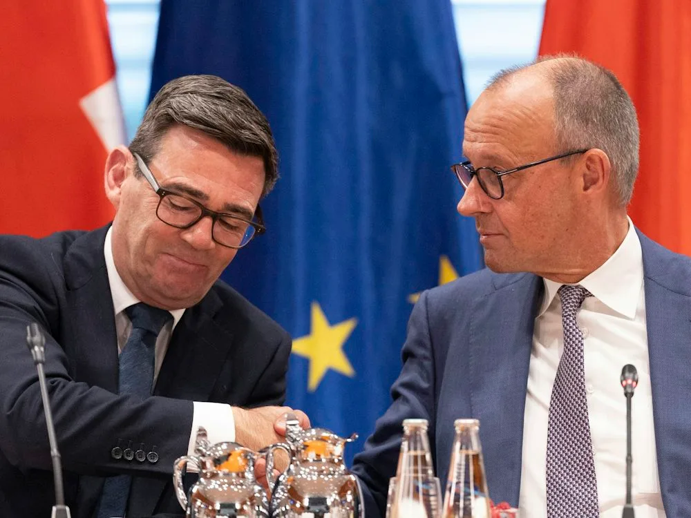 Großbritannien: Burnham bietet Merz Kampfjet-Kooperation an