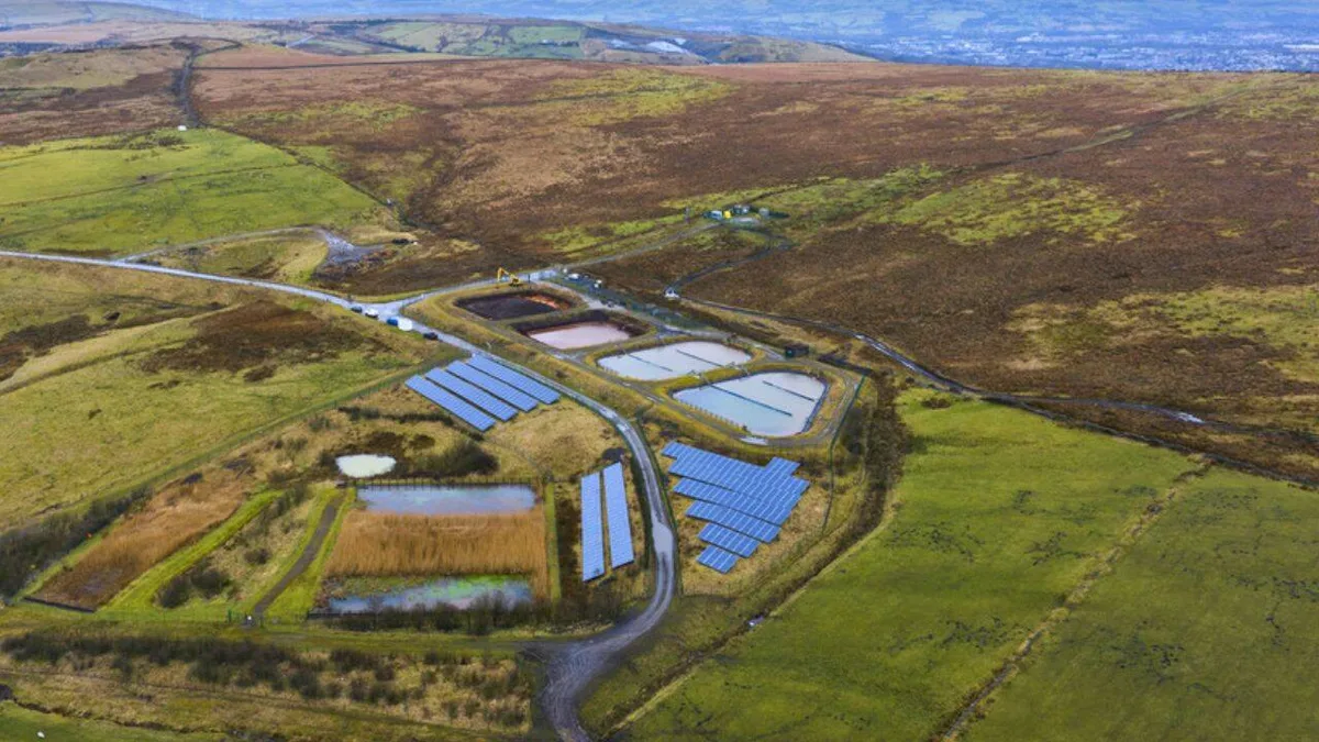 Mine water treatment by-product ochre is being used to stabilise contaminated soil