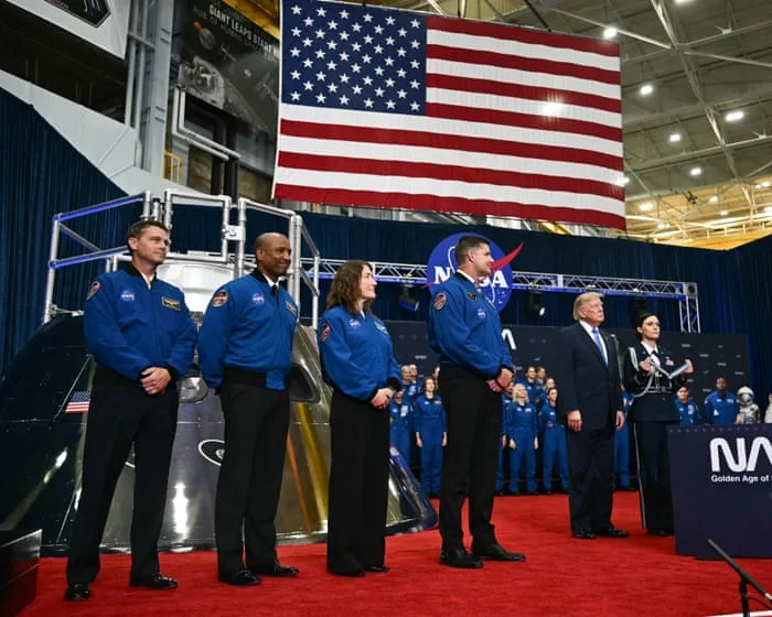 Artemis II astronauts receive nation's highest space honor for their successful moonshot