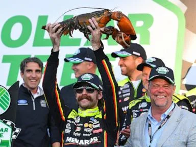 Ryan Blaney wins second consecutive NASCAR Cup race at New Hampshire Motor Speedway