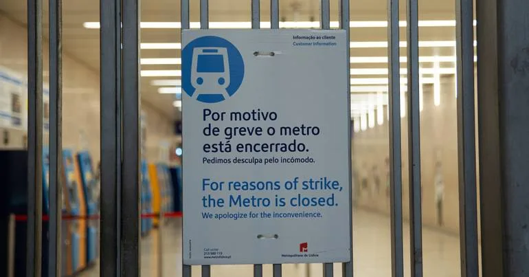 Metro de Lisboa. Greve regressa nos dias 28 e 30 de outubro