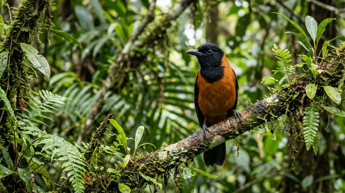 O pássaro exótico de plumagem colorida que carrega nas penas uma toxina poderosa capaz de afastar predadores