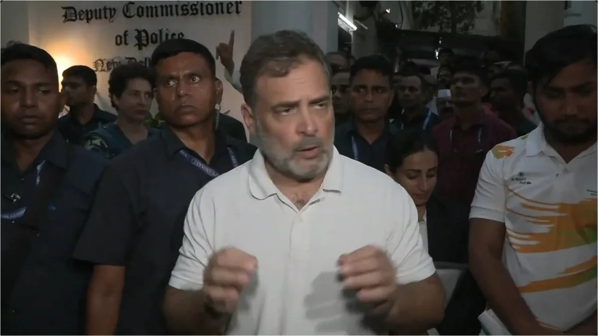 'FIR only after Shah's OK': Rahul on case lodged over protester's pellet injury