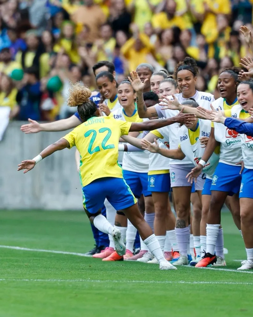 Seleção Brasileira Feminina vence a Argentina em amistoso no Beira-Rio