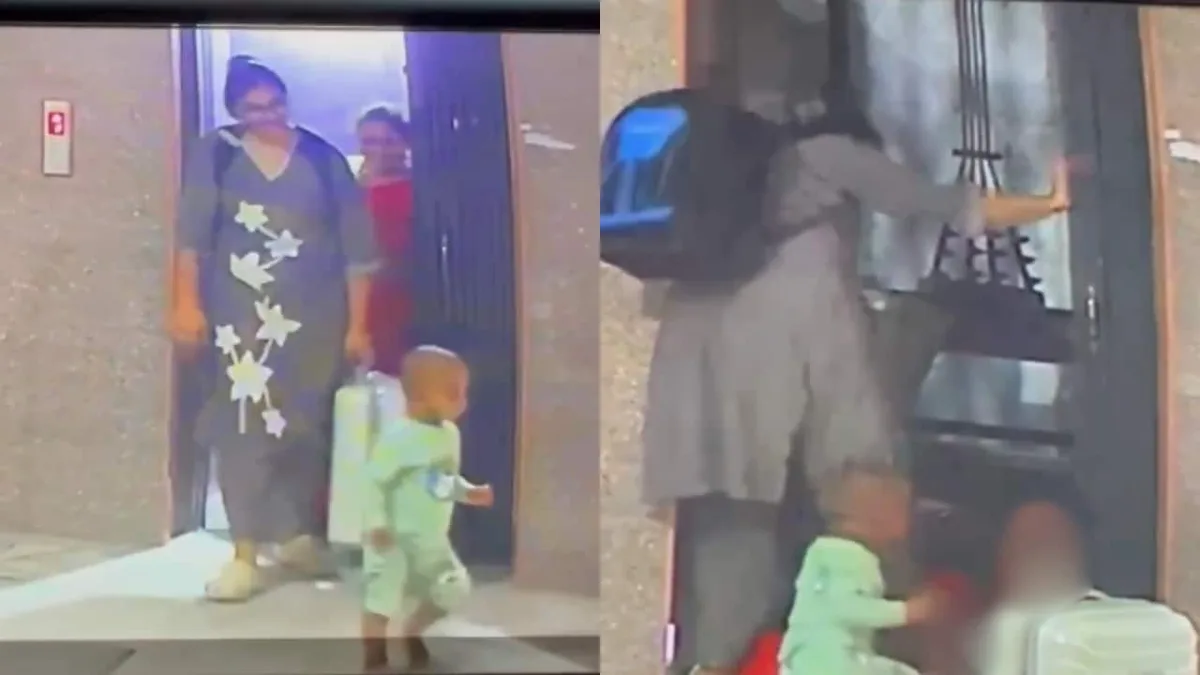 On Camera, Lift Starts Moving As Andhra Woman Tries To Exit. She Dies