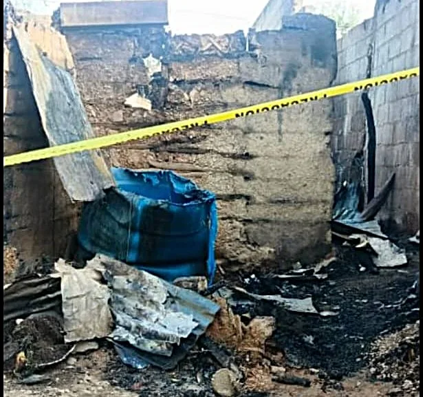 Falla eléctrica causó incendio de una casa en Aregue y damnificó a una familia en Lara