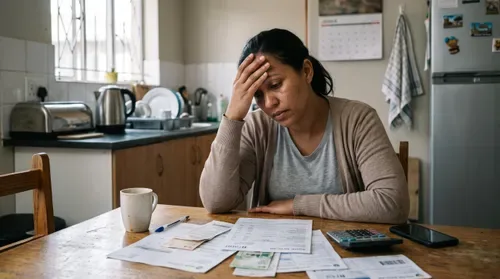 Money worries are taking a toll on South Africans’ health, work and home lives