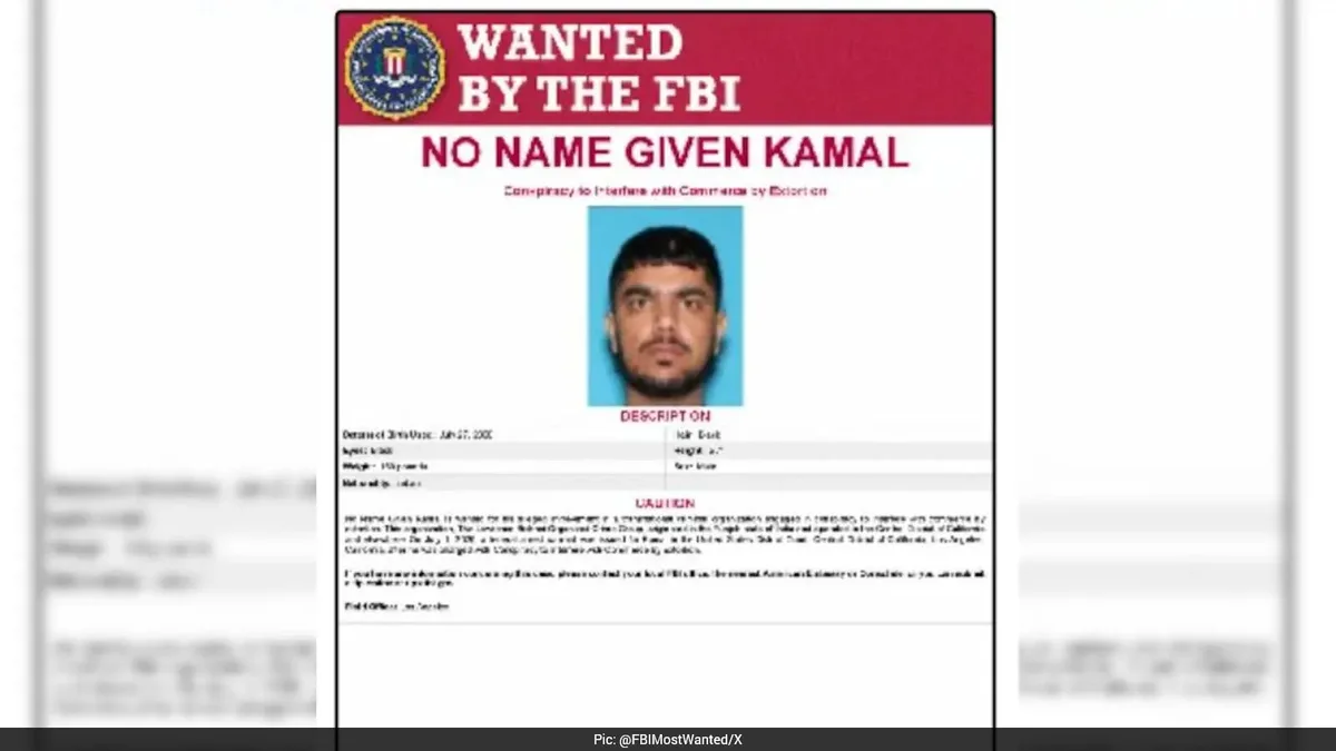 Indian National On FBI's Most Wanted List Over Lawrence Bishnoi Gang Links