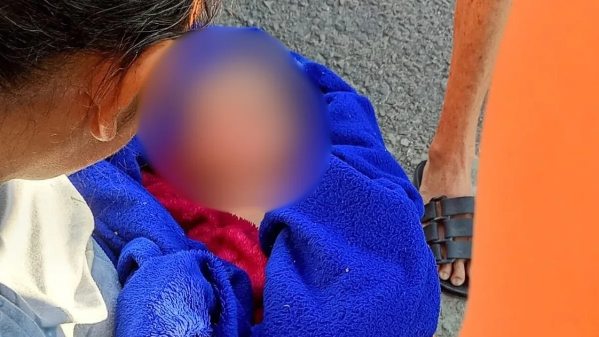 Recém-nascido é abandonado na porta de casa na Zona Norte de Manaus; choro chamou atenção de moradores