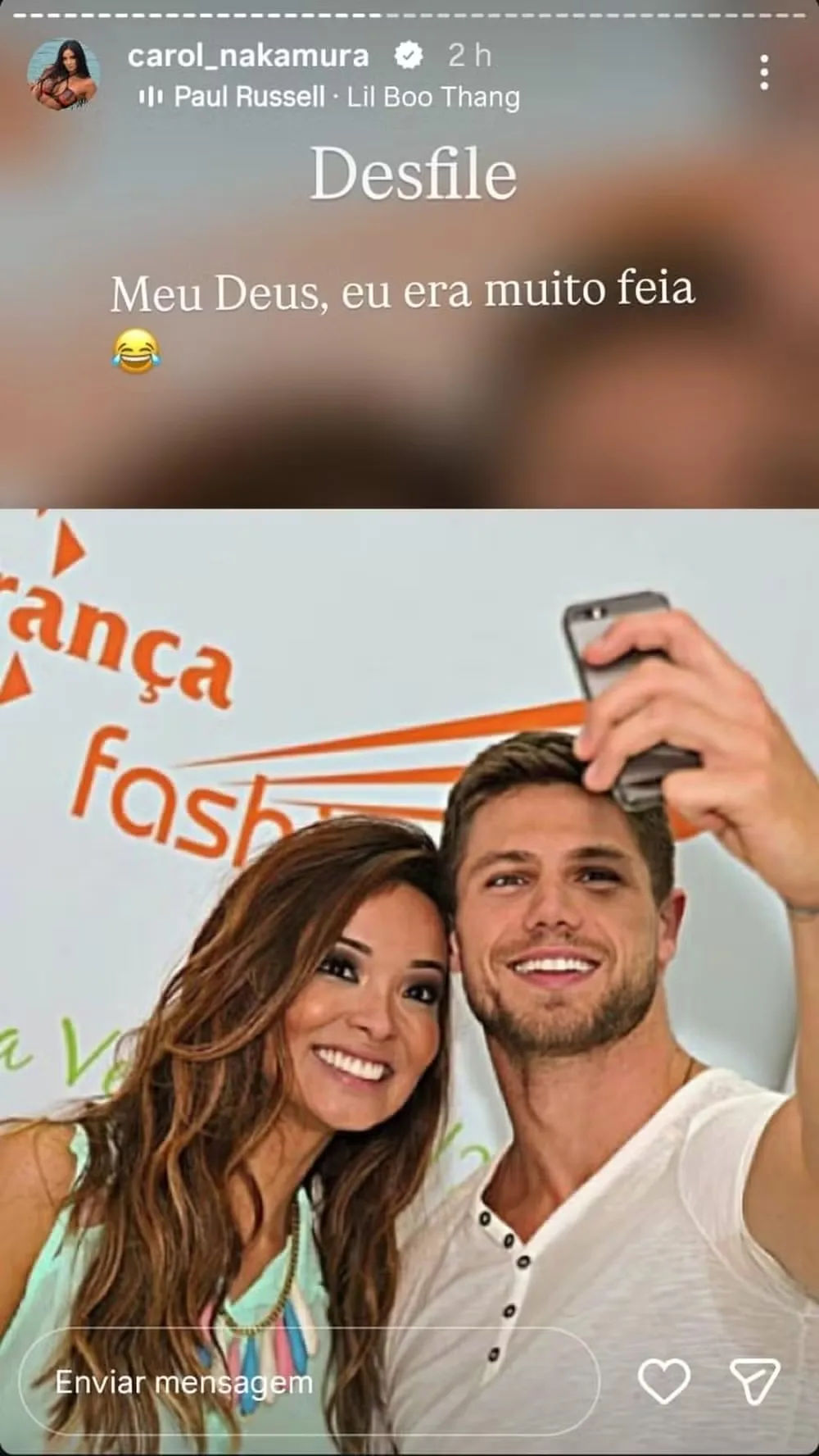 Carol Nakamura se surpreende ao rever fotos de antes dos procedimentos estéticos: “Eu era muito feia”; veja Carol Nakamura se surpreende ao rever fotos antigas antes de procedimentos estéticos: “Eu era muito feia” (Foto: Reprodução/ Instagram)