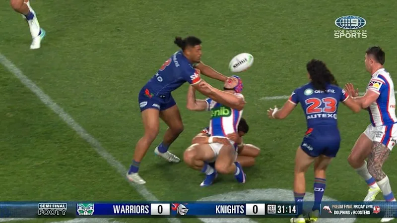 Leiataua survives sin bin for Ponga hit