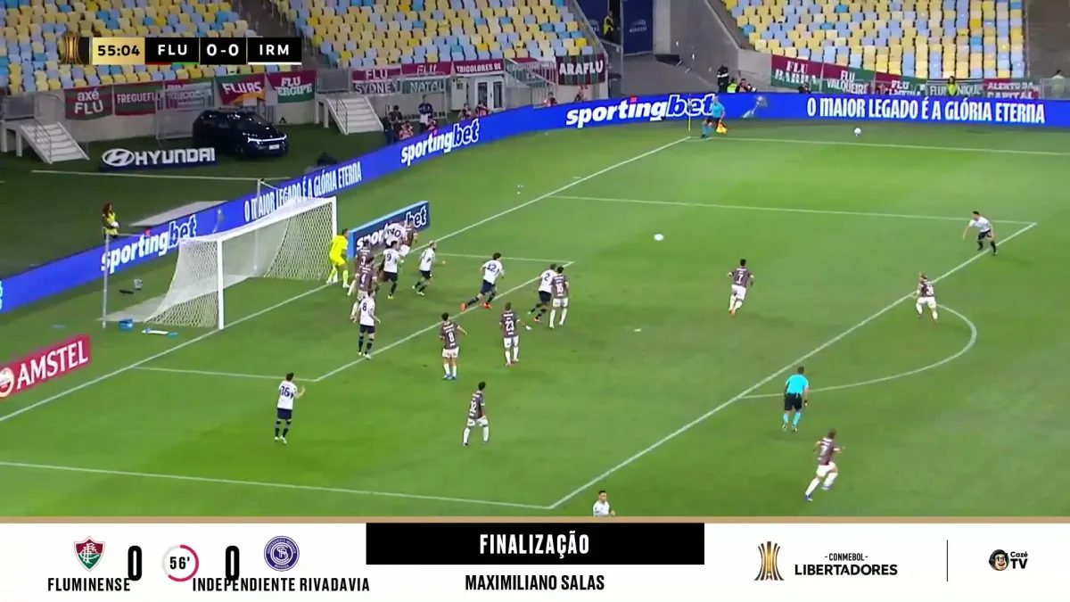 Por pouco! Rivadavia acerta a trave do Fluminense e fica perto de vitória no Maracanã; confira o lance
