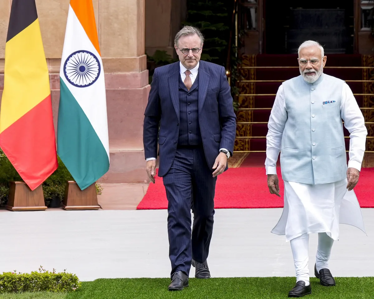 India, Belgium aim to double bilateral trade in 5 years, sign defence pacts