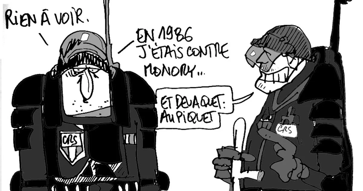 Humour. Le dessin du 9 octobre : peut-on comparer le mouvement des lycéens au précédents ?