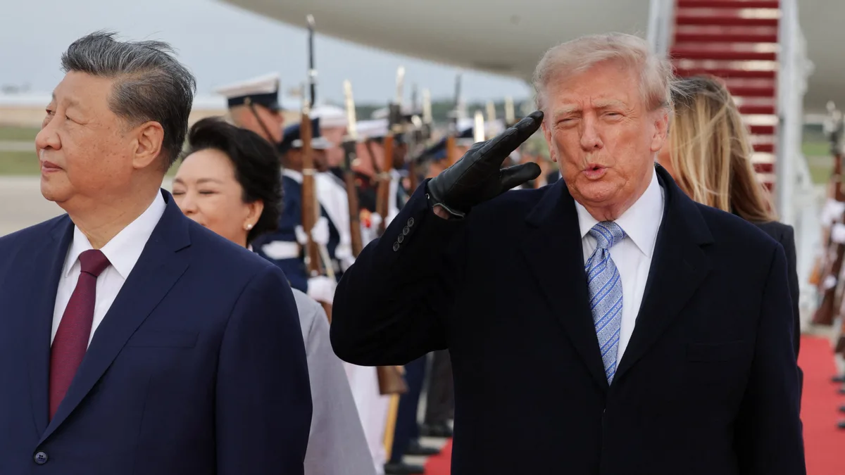 Why Trump’s Fawning China Welcome Might Be His Biggest Gamble