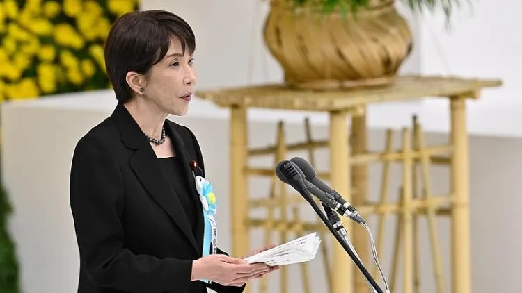 No mention of remorse in Japanese PM Takaichi's war memorial speech