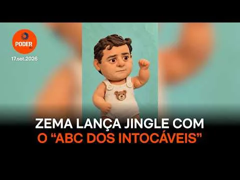 Zema lança jingle com o “ABC dos Intocáveis”