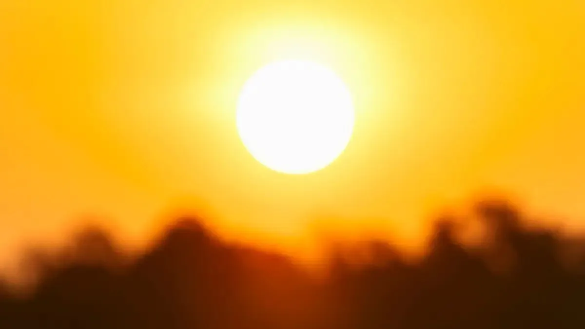 Terça será o dia mais quente da semana (40c.º) com previsão de chuva e antes de uma descida acentuada das temperaturas