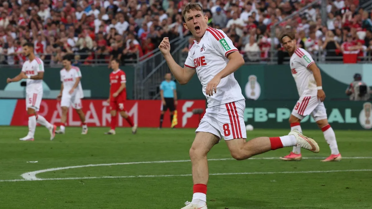 Mutige Würzburger Kickers: Doppelpack von Johannesson bewahrt Köln vor Pokal-Blamage
