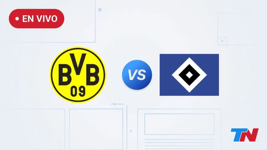 Borussia Dortmund vs Hamburgo SV en vivo por la fecha 1 de la Bundesliga de Alemania: hora, dónde ver y formaciones