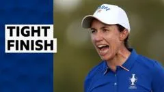 Europe rescue half as US falter in final hole drama
