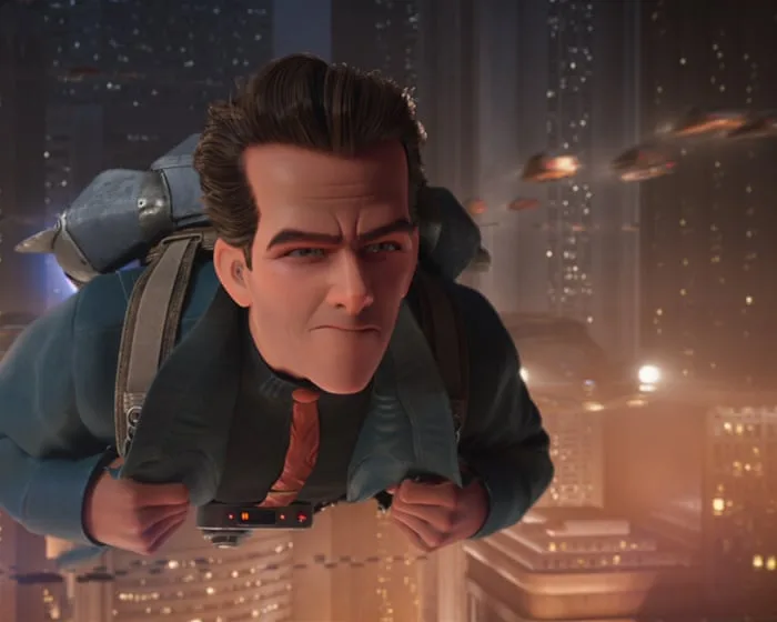 Ray Gunn review – Brad Bird’s animated film-noir sci-fi caper is an old-school family classic