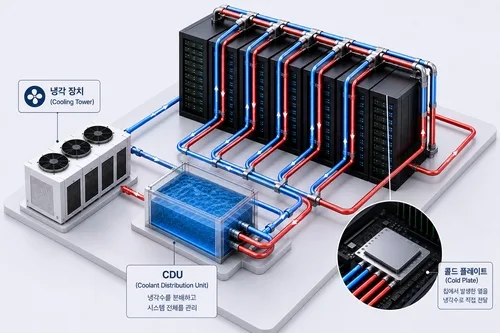 [AI픽] GPU 200kW 시대…LG CNS·네이버, 삼송에 액체냉각 구축
