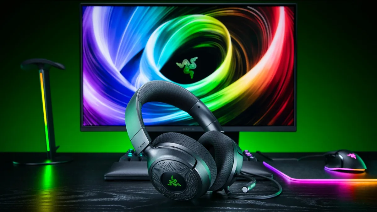 Le nouveau casque Razer Kraken fait le pari des vibrations à 110 euros