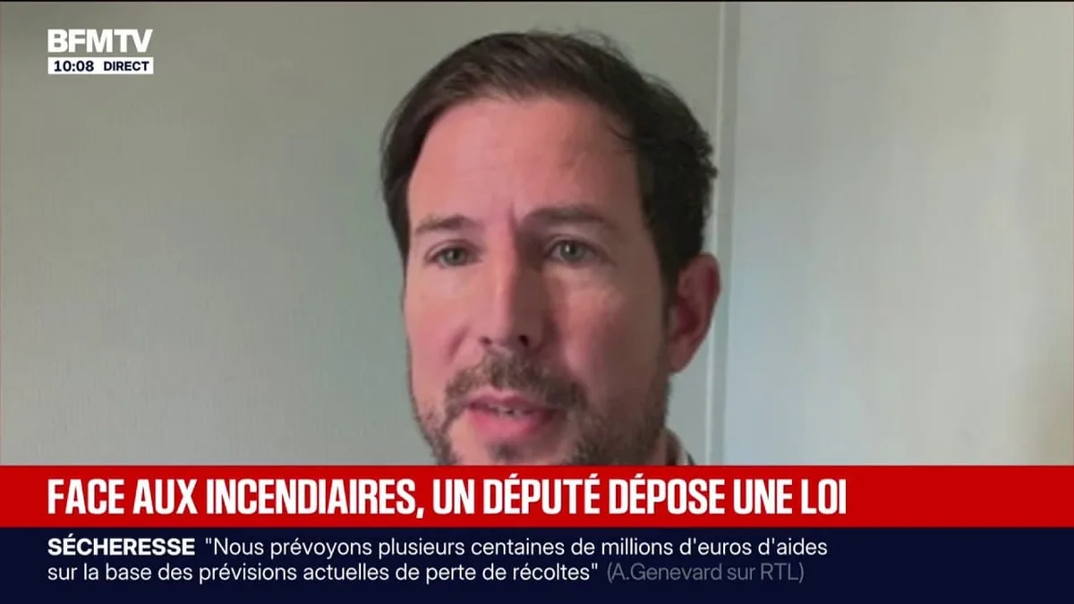 Pyromanes: "Il ne faut pas être dans la culture de l'excuse", affirme le député UDR Matthieu Bloch
