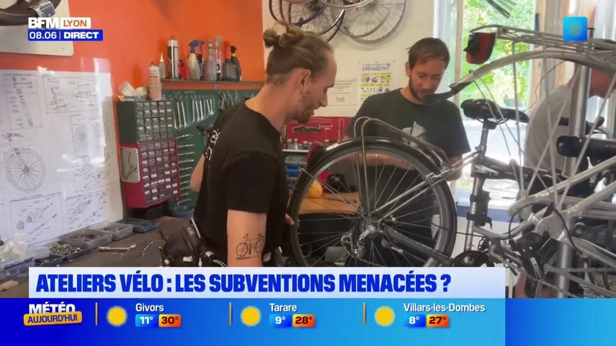 Des subventions menacées pour les ateliers de vélo de la métropole de Lyon