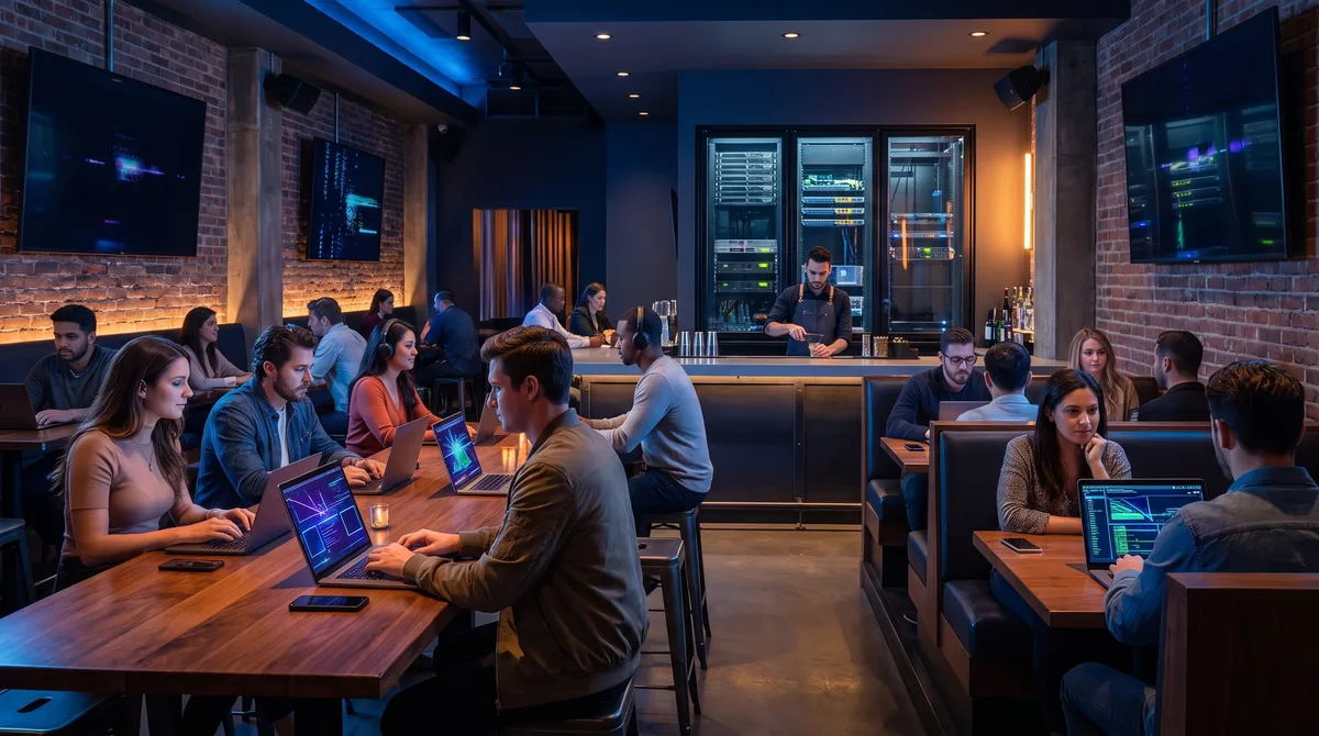 Pagas una cerveza y tienes IA ilimitada: así funciona el curioso bar de la inteligencia artificial